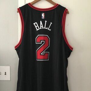 NEW Nike Swingman Statement Edition Lonzo Ball Chicago Bulls Jersey Size 2XL 56